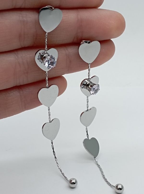 Aretes Corazones